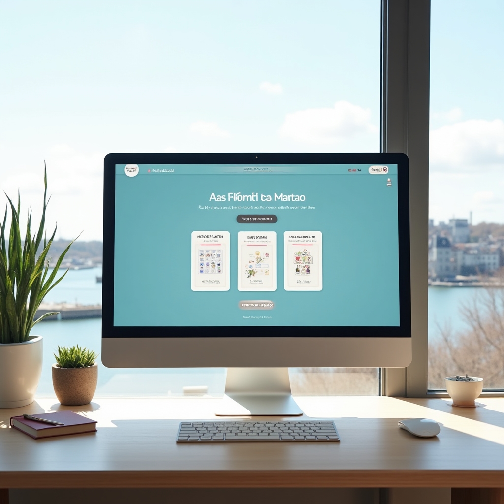 Wide view of the North Game World platform on a desktop showing three game cards in a clean Nordic-inspired layout with teal and white color scheme